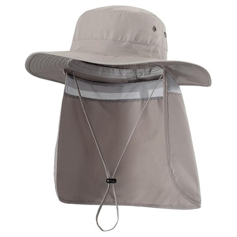 Home Prefer UPF50 Mens Sun Hat With Neck Flap