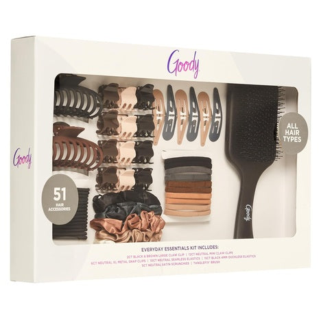 51-Piece Goody Hair Accessories Essentials Kit