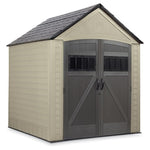 7x7 Rubbermaid Resin Outdoor Storage Shed