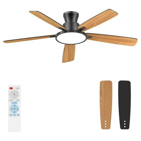 52" Quiet Ceiling Fans With Lights