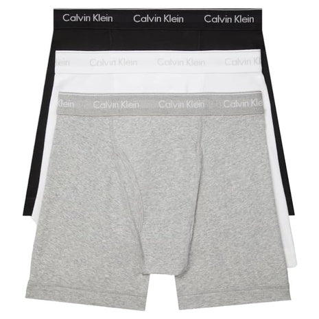 3 Calvin Klein Cotton Boxer Briefs