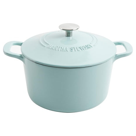 Targeted: Martha Stewart 7 QT Enamel Cast Iron Dutch Oven