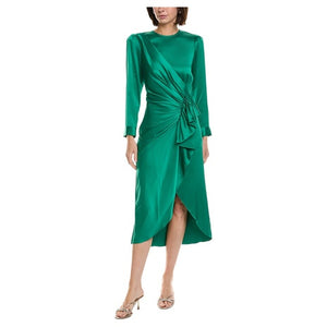 Faux Wrap Maxi Dress