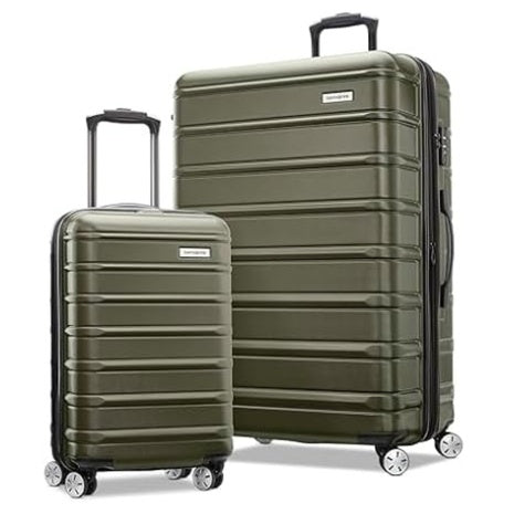 2-Piece Samsonite Omni 2 Hardside Luggage Set With Spinner Wheels