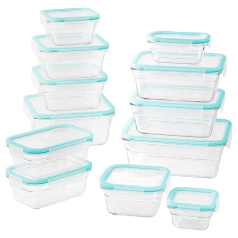 24-Piece Member's Mark Glass Food Storage Set