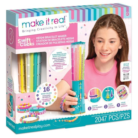 Make It Real: Swift Clicks 2047pc Heishi Bracelet Maker