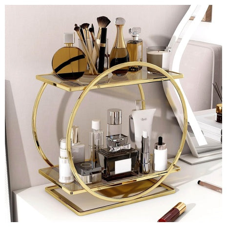 2-Tier Perfume & Makeup Organizer