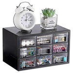 9-Drawer Clear Desktop Organizer