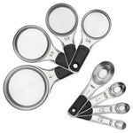 8-Piece OXO Good Grips Stainless Steel Measuring Cups and Spoons Set