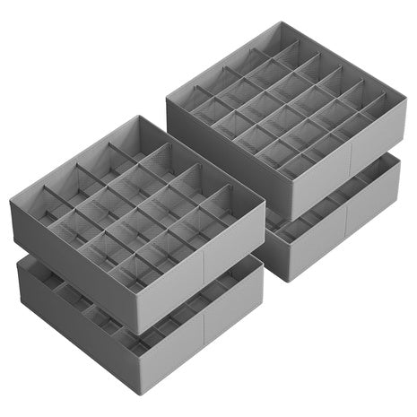 4-Count Songmics Foldable Drawer Organizers