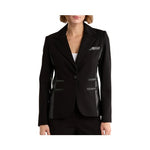 Women's Mixed Media Blazer