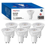 6-Pack Valytime Dimmable GU10 LED Bulbs