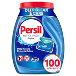 100 Persil Original Everyday Clean Laundry Detergent Ultra Pacs
