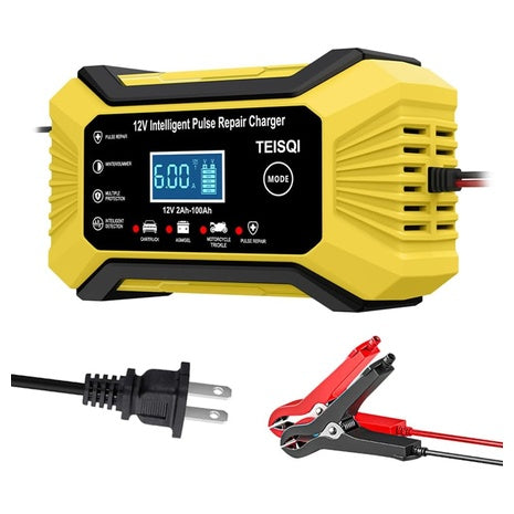 12V 6A Smart Battery Trickle Charger & Maintainer