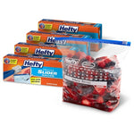 100 Hefty Calendar Slider Gallon Freezer Bags