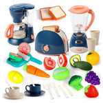 Kids Play Kitchen Appliances Toy Set