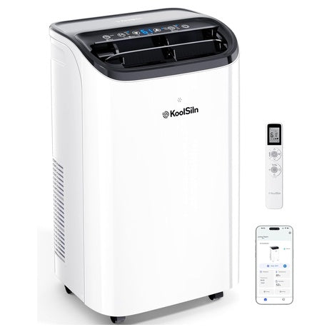 14,000 BTU Portable Air Conditioner with WiFi & Remote Control