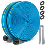 100Ft Heavy Duty Upgrade Flat Sprinkler Soaker Hose