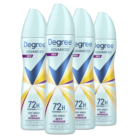 4-Pack Degree Women’s 72H Deodorant