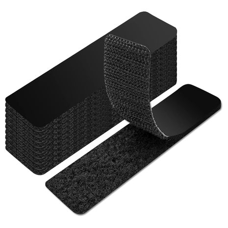 16 Sets Heavy Duty Hook And Loop Double-Sided Tape
