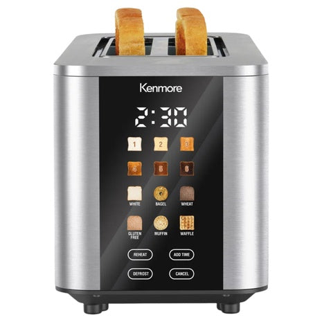 Kenmore 2-Slice 900W Digital Touchscreen Toaster