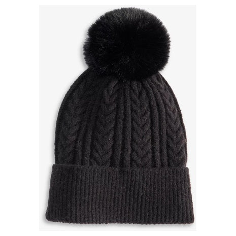 Style & Co Solid Cable Knit Beanie