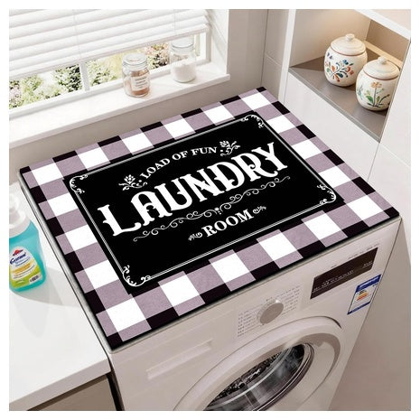 23.6" X 19.7" Non Slip Washer & Dryer Top Protector Mat