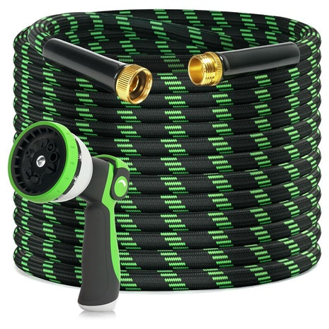 100ft Flexible Non-Expandable Ultra Lightweight Water Hose