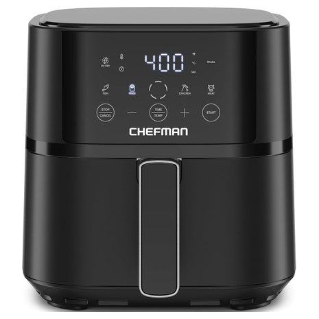 4-Qt Chefman Compact Touchscreen Air Fryer With 4 Presets