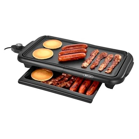 Bella Electric Griddle with Warming Tray