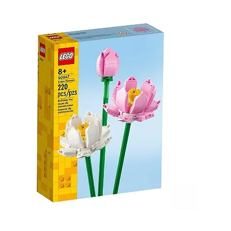LEGO Lotus Flowers Building Toy Set