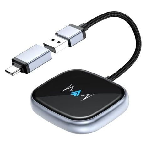Vnilrgle Wireless Android Auto CarPlay Adapter