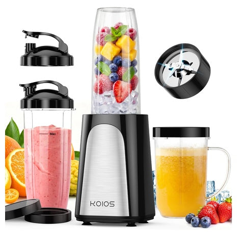 1000W Smoothie Blender, 15-In-1 Single Serve Set