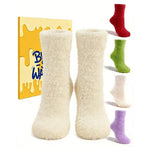 5-Pairs Buttery Soft Fuzzy Socks