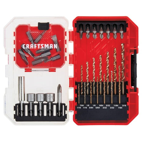 35-Piece Craftsman Screwdriver Bit Set