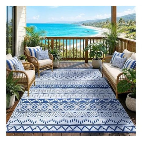 Strickland 6Ft X 9Ft Home Outdoor Rug