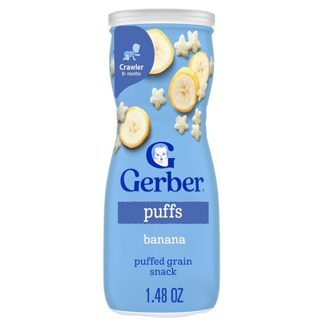 6 Gerber Banana Puffs
