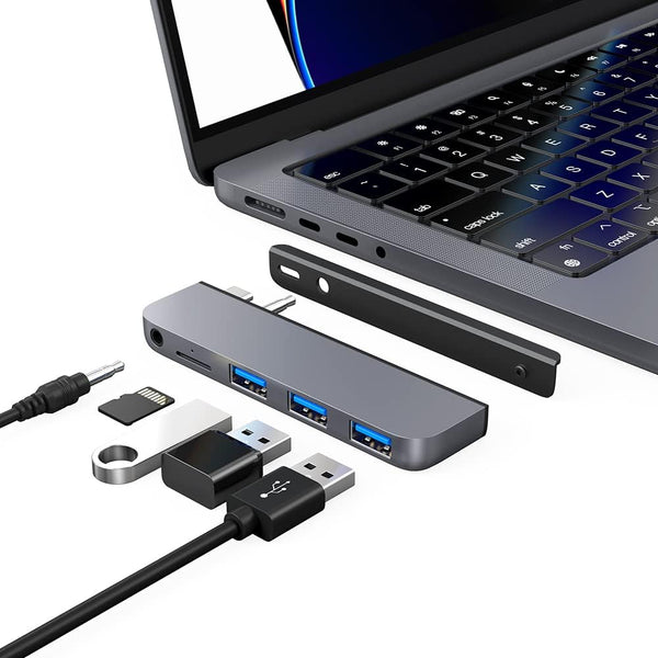 5-in-1 USB 3.0 Data Port microSD Card Reader