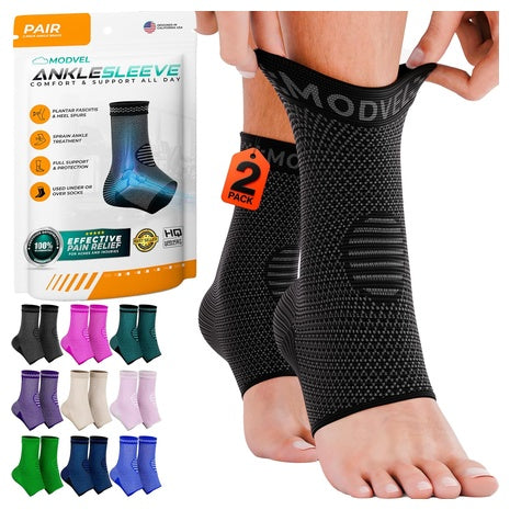 Modvel Foot & Ankle Compression Sleeves