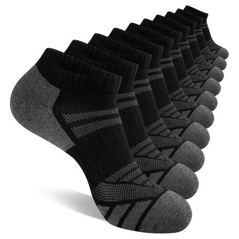 10-Pairs Men's Athletic Running Socks