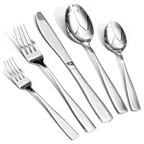 40-Piece Stainless Steel Silverware Set (Service for 8)