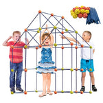 158-Piece Kids Fort Building Kit