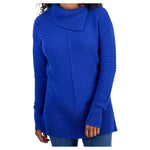 Style & Co Women's Envelope-Neck Tunic Sweater