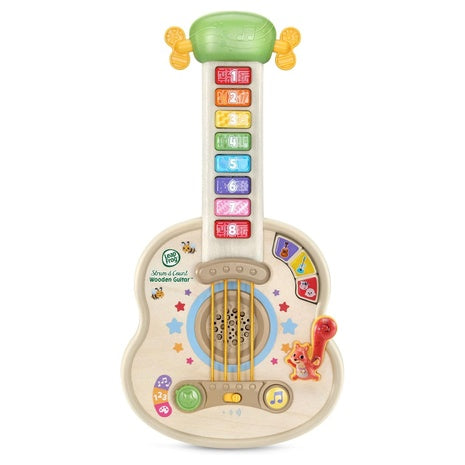 LeapFrog Strum & Count Wooden Guitar