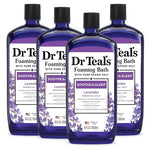4-Pack Dr Teal’s Foaming Bath with Epsom Salt (34oz)