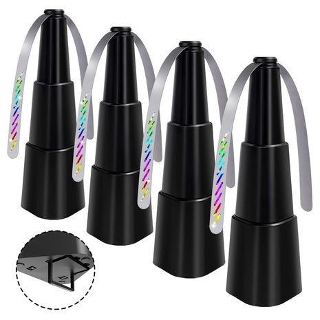 4-Pack Portable Table Fly Fans