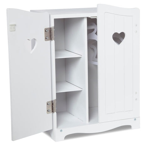 Melissa & Doug Wooden Doll Armoire