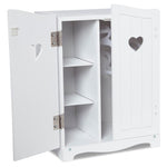 Melissa & Doug Wooden Doll Armoire