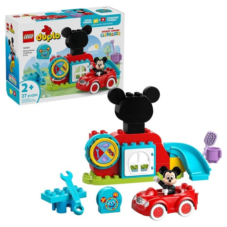 LEGO DUPLO Disney Mickey Mouse Clubhouse & Car Building Kit