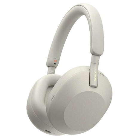 Sony WH-1000XM5 Wireless Noise Canceling Headphones (Silver) [Certified Refurb]